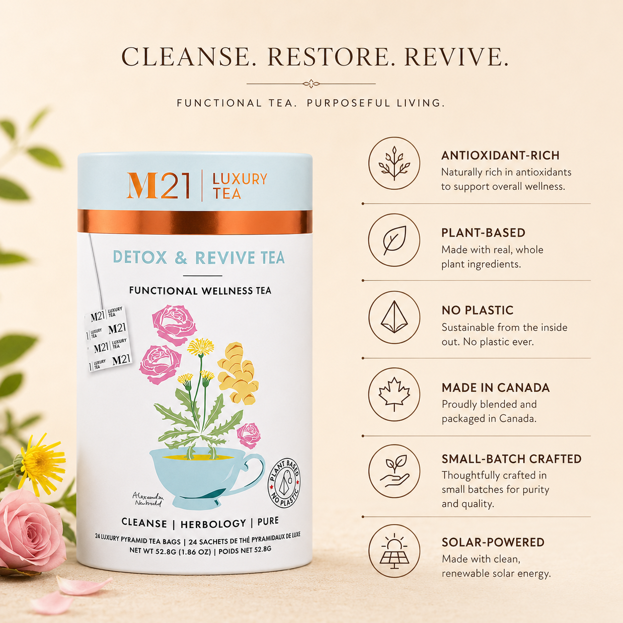 Detox & Revive Luxury Herbal Tea