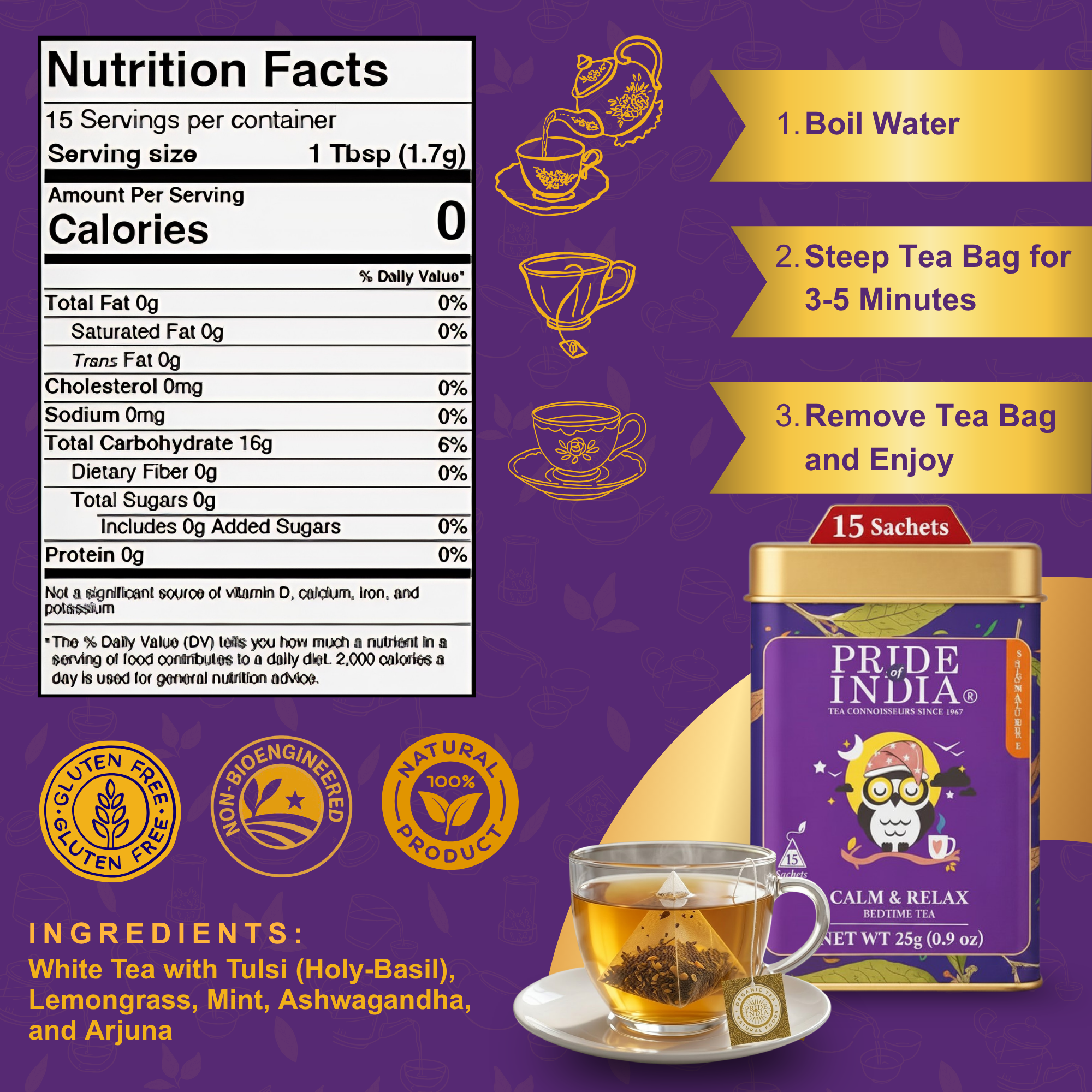 Calm & Relax Bedtime Tea
