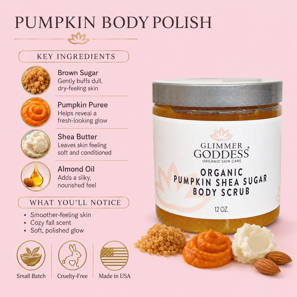 Pumpkin & Shea Sugar Body Scrub